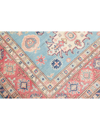 Rug Kazak Afghanistan 121x178 Turquoise Coral D