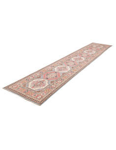 Tappeto Kazak Afghanistan 86x400 Crema Terracot 2