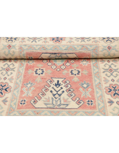 Tappeto Kazak Afghanistan 79x131 Corallo Tenue
