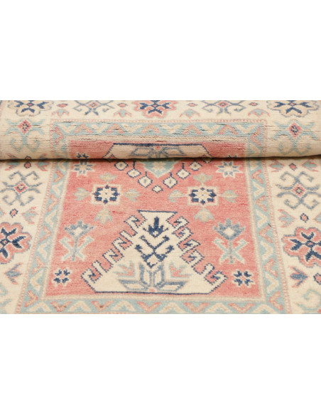 Tappeto Kazak Afghanistan 79x131 Corallo Tenue
