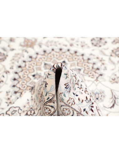 Tappeto Nain 6la Persia 123x188 Avorio Blu Polv