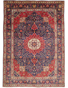 Tabriz 209x295 Cm Tabriz, Persia, Hand-carded Wool warp: