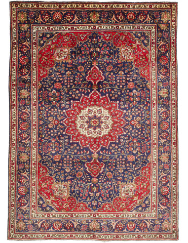 Tabriz 209x295 Cm Tabriz, Persia, Hand-carded Wool warp: