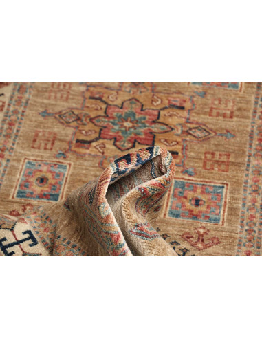 Rug Kazak Fine Pakistan 76x249 Brown Blue Terra