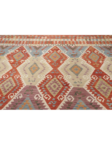 Rug Kilim Afghanistan 410x587 Terracotta Red Cr