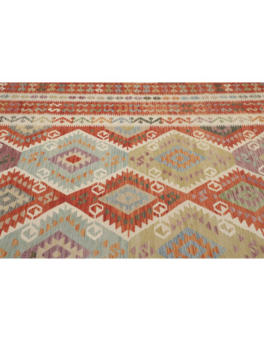 Rug Kilim Afghanistan 410x587 Terracotta Red Cr