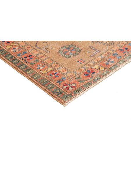 Tappeto Kazak Fine Pakistan 125x172 Marrone Ter