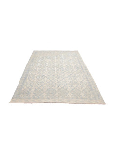 Tappeto Kilim Afghanistan 181x252 Azzurro Tenue 2