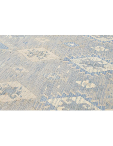 Tappeto Kilim Afghanistan 212x297 Azzurro Palli