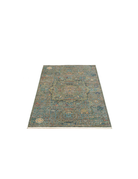 Tappeto Mamlouk Pakistan 79x122 Verde Petrolio
