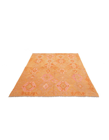 Rug Kilim Afghanistan 149x206 Golden Yellow Ter
