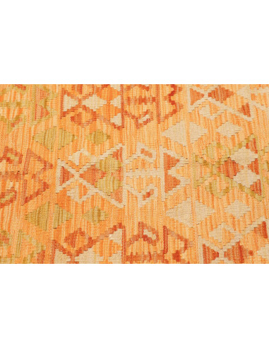 Rug Kilim Afghanistan 158x202 Ochre Orange Crea