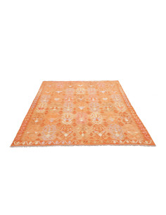 Tappeto Kilim Afghanistan 158x196 Arancione Pes 2