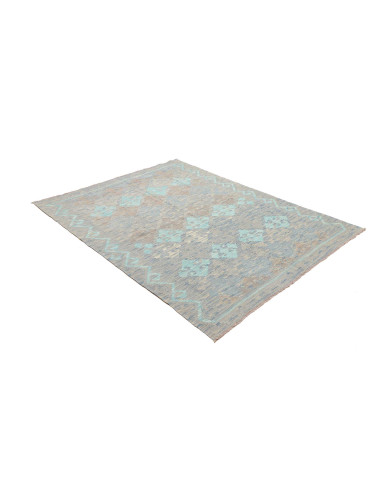 Rug Kilim Afghanistan 149x198 Sky Blue Beige Tu