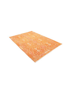 Rug Kilim Afghanistan 154x213 Warm Orange Cream 2