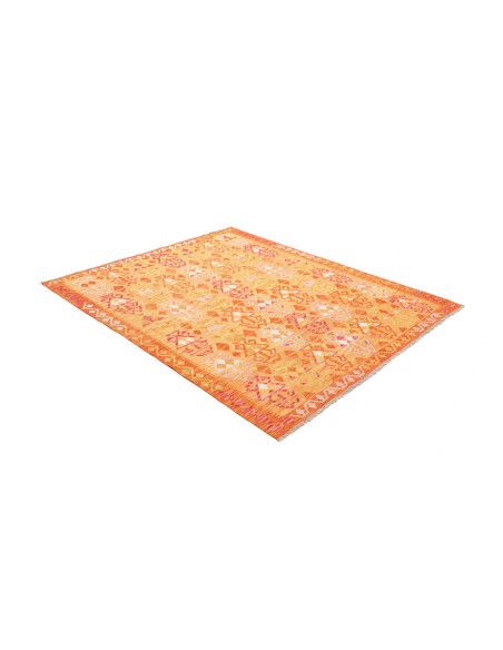 Rug Kilim Afghanistan 160x196 Golden Orange Ter