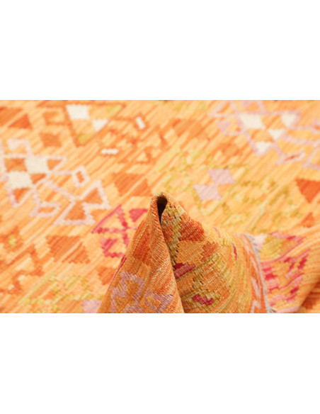 Rug Kilim Afghanistan 160x196 Golden Orange Ter