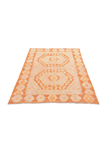 Rug Kilim Afghanistan 123x175 Earthy Orange Lig