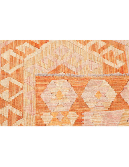 Rug Kilim Afghanistan 123x175 Earthy Orange Lig