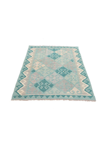 Rug Kilim Afghanistan 104x151 Aqua Turquoise Li