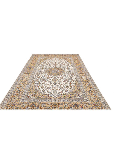 Tappeto Kashan Persia 203x317 Crema Avorio Beig