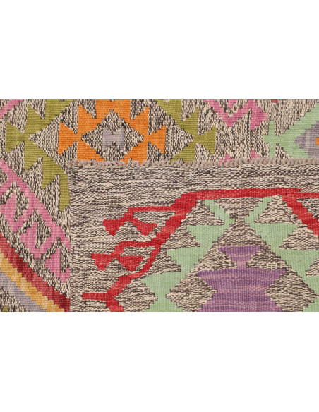 Rug Kilim Afghanistan 152x208 Light Grey Beige