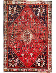 Rug Shiraz Fine Persia brown yellow 172x250
