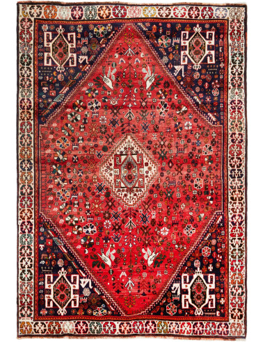 Rug Shiraz Fine Persia brown yellow 172x250