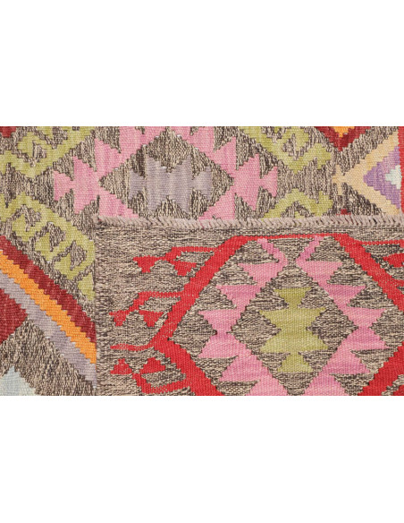 Rug Kilim Afghanistan 154x190 Grey Brown Red Li