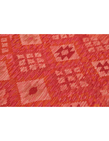 Tappeto Kilim Afghanistan 154x204 Rosso Terraco