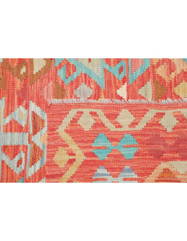 Rug Kilim Afghanistan 148x197 Coral Orange Ligh