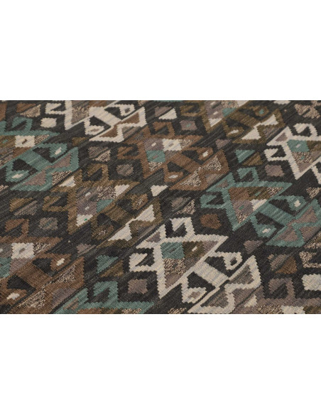 Rug Kilim Afghanistan 151x198 Charcoal Grey Bei