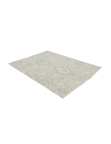Tappeto Kilim Afghanistan 152x196 Grigio Blu Ci