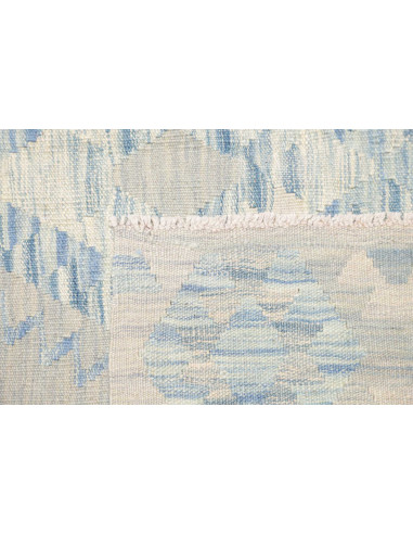 Tappeto Kilim Afghanistan 152x196 Grigio Blu Ci