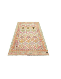 Kilim 107x199 Cm Kilim Afghanistan Lana Cardata A Mano 2