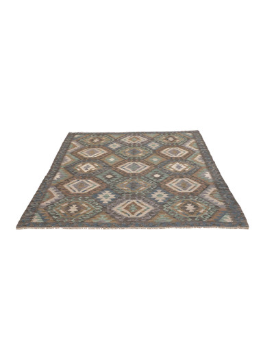 Rug Kilim Afghanistan 157x201 Brown Grey Blue G