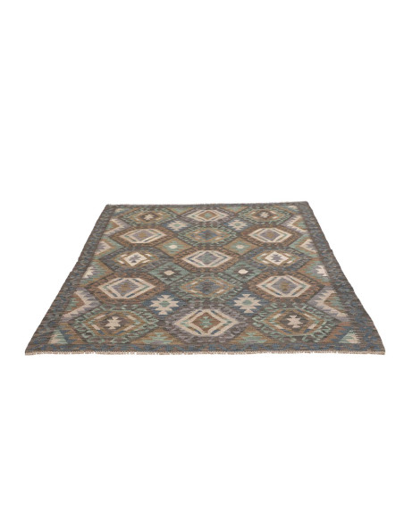 Rug Kilim Afghanistan 157x201 Brown Grey Blue G