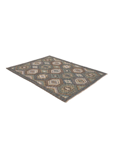 Rug Kilim Afghanistan 157x201 Brown Grey Blue G