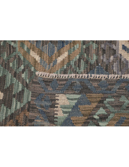 Rug Kilim Afghanistan 157x201 Brown Grey Blue G