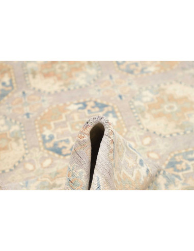Tappeto Kazak Afghanistan 144x198 Grigio Chiaro