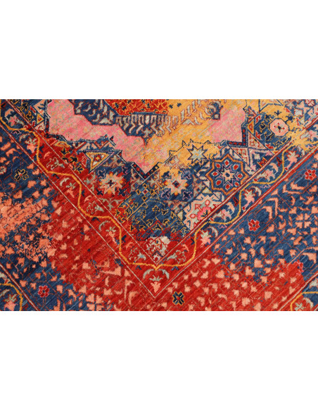 Tappeto Mamlouk Pakistan 200x299 Navy Blu Rosso