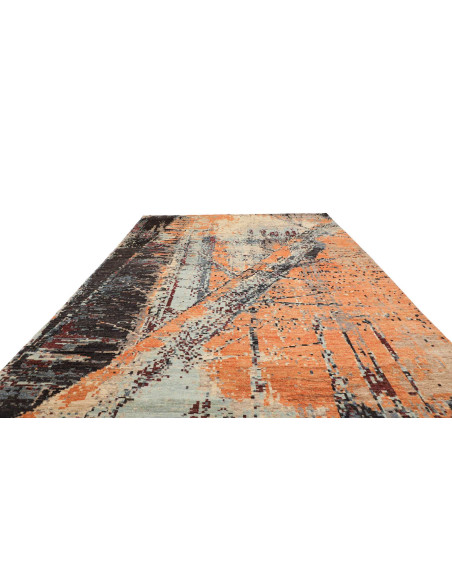 Rug Gabbeh Marrakech Pakistan 278x384 Dark Brow