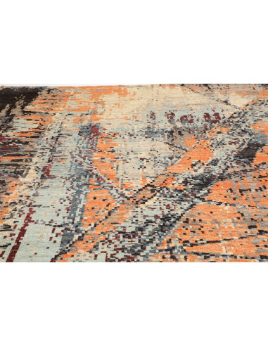 Rug Gabbeh Marrakech Pakistan 278x384 Dark Brow