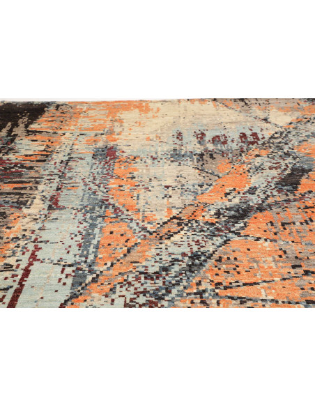 Rug Gabbeh Marrakech Pakistan 278x384 Dark Brow