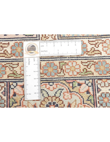 Rug Kashmir India white 92x154