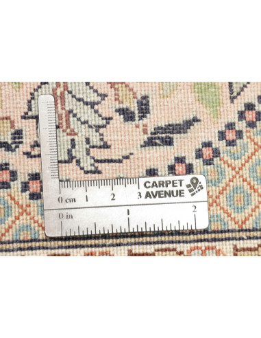 Rug Kashmir India white 92x154