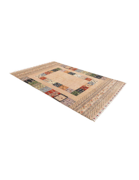 Tappeto Siva Pakistan 168x254 Beige Multicolore