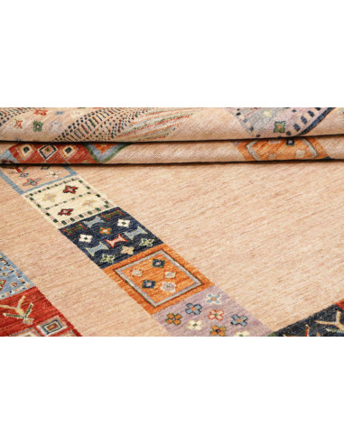 Tappeto Siva Pakistan 168x254 Beige Multicolore