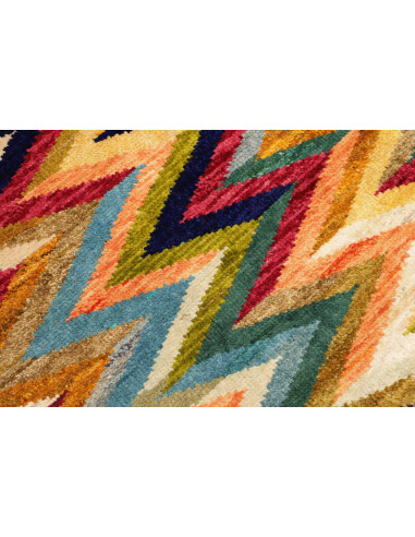 Tappeto Gabbeh Marrakech Pakistan 133x188 Rosso