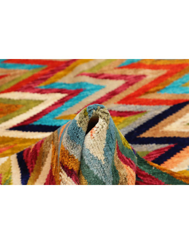 Tappeto Gabbeh Marrakech Pakistan 133x188 Rosso